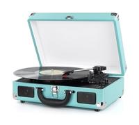 Platines Vinyle,Mersoco Tourne-Disque Bluetooth,phonographe Vintage avec 3 Vitesses et Haut-parleurs intégrés,Sortie RCA et AUX-in Incluse