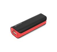 PLATINET 2200 mAh - Batteries externes (Li-ION de Lithium, USB, Noir, Rouge, USB, Universal)