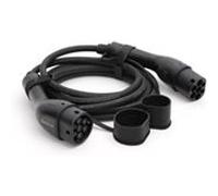 Platinet Câble de charge pour véhicule électrique Omega Type 2 11 kW 5 m Noir