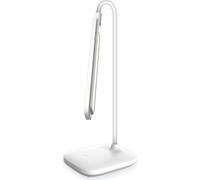 Platinet Lampe de bureau LED 5W à intensité variable, Touch Control, batterie intégrée 2400mAh, blanc