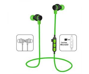 Platinet PM1061G casque Sans fil Ecouteurs Appels/Musique Bluetooth Vert