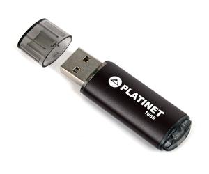 Platinet PMFE16B lecteur USB flash 16 Go USB Type-A 2.0 Noir