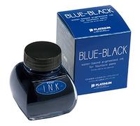 PLATINUM Bouteille d'encre pour stylo plume 60 ml Bleu Noir INK-1200#3