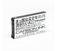 PLATINUM Cartouches d'encre carbone - Noir