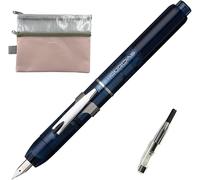 Platinum Curidas PKN7000 Stylo plume complet avec kit convertisseur (#50 Apis bleu, EF (extra fin)