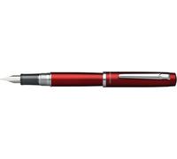 PLATINUM Procyon PNS5000-10 Stylo-plume fin - F/couleur : rouge carmine - Fait à la main - Avec boîte cadeau/stylo plume - 1 pièce (1 pièce)