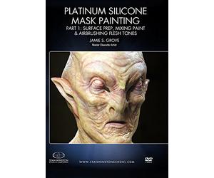 Platinum Silicone Mask Painting Part 1: Surface Prep, Mixing Paint & Airbrushing Flesh Tones