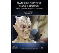Platinum Silicone Mask Painting Part 2: Eyes, Fine Detail & Finishing