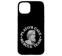 Plato Cave Rescue Team Design pour un fan de philosophie Coque pour iPhone 15 Plus