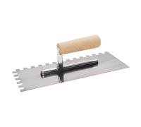 Platoir à colle 12 x 28 cm pour carrelage manche bois FSC - NESPOLI - 5194