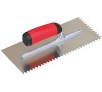 PLATOIR A COLLE INOX 28X12 DENTS ISOCELES