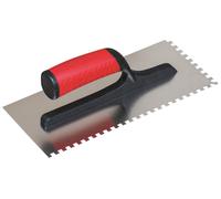 PLATOIR A COLLE INOX 28X12 MONTURE PA DENTS 6X6MM TALIAPLAST - 440125