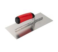 Platoir courbe en inox - 28x12 cm - monture alu TALIAPLAST