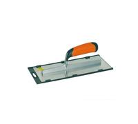 Mob Mondelin Platoir lame courbée en acier inoxydable poignée bimatière 28 x 12 cm