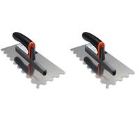 PLATOIR CRANTÉ DEMI-LUNE 280 MM 20X10 (Lot de 2)