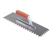 Platoir denté acier 36x13cm poignée caoutchouc 10x10 - RAIMONDI - 11333