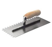PLATOIR DENTELLE COUTEAU TALOCHE SPATULE LISSAGE A DENTS 5MM POUR COLLE CARRELAGE ENDUIS ENDUISEUR CARRELEUR