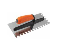 Platoir fibre de verre denté carré 10x10 mm MONDELIN