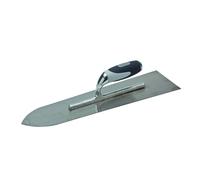 Platoir flamand acier 13x45 cm manche bi-matière - TECHNO - T402145