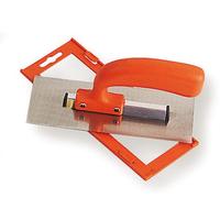 PLATOIR INOX BISEAUTE 20 X 8 MONT.ALU PLASTIQUE MONDELIN - 231701