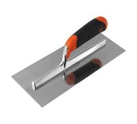 Platoir inox professionnel avec poignée bi-matière L 28 x l 12 cm
