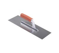 Platoir Lisse 36x13cm avec Manche Caoutchouc - Acier Durable - RAIMONDI - 11340