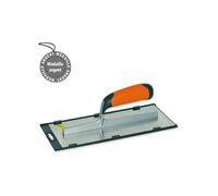 Platoir - MONDELIN - 234551 - Inox Courbe Spéciale Plaquiste - Monture Alu - Poignée Bi-Matière Toucher Soft