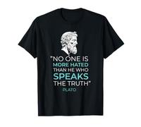 Platon Citation Vérité Philosophe Grec Mode T-Shirt