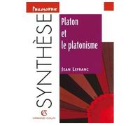 Platon et le platonisme - Jean Lefranc - Armand Colin - Livre