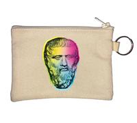 Platon Grèce antique Philosophe grec Athènes Platoniste Porte-monnaie Beige