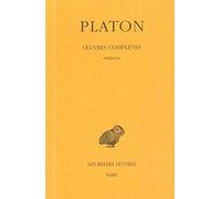 Platon. Phédon, tome 4, 1re partie