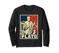 Platon Philosophe Grec Ancien Sagesse Classique Manche Longue