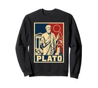 Platon Philosophe Grec Ancien Sagesse Classique Sweatshirt