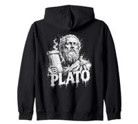 Platon Philosophe Grec Antique penseur athénien Sweat à Capuche