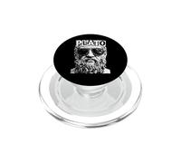 Platon Philosophie drôle Pop Art Portrait Philosophe PopSockets PopGrip pour MagSafe
