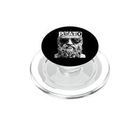Platon Philosophie drôle Pop Art Portrait Philosophe PopSockets PopGrip pour MagSafe