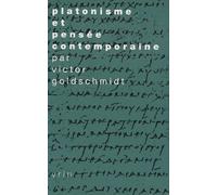 Platonisme et pensée contemporaine
