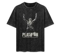 Platoon Movie Poster Men's T-Shirt Black Unisex Mens Tees L