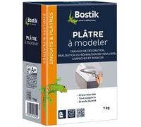 Plâtre fin - BOSTIK - 30604206 - Prise retardée - Utilisation extérieure - 1 kg