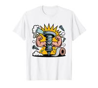 Platrier Taloche Couteau Enduire Outils du Retro Vintage T-Shirt