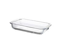 Plats à Four Plat de cuisson en verre, four à micro-ondes, ustensiles spéciaux, ménage, jus de pêche, assiette de fruits de mer, assiette à vapeur, assiette rectangulaire Plat a Gratin(0.7L)