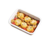 Plats à four pour cocotte Plateau de cuisson en céramique à haute température, plateau vidange d'huile domestique, four vapeur rectangulaire, sens spécial qualité l'assiette poisson cuit la(1500ml)