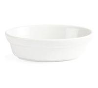 Plats à Gratin Ovales Blancs 44 x 145 x 104 mm x 6 Olympia Blanc G