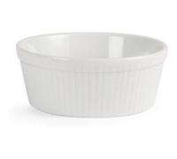 Plats à gratin ronds blancs Olympia 134 mm x 6 1 G