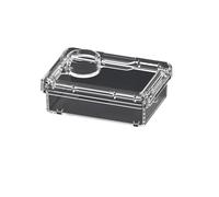 Plats alimentaires transparents pour reptiles, mangeoires pour terrarium, petits plats d ' alimentation pour animaux de compagnie, pour lézards, serpents et tortues, petit bol d ' alimentation pour de