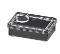 Plats alimentaires transparents pour reptiles, mangeoires pour terrarium, petits plats d ' alimentation pour animaux de compagnie, pour lézards, serpents et tortues, petit bol d ' alimentation pour de