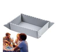 Plats de camping multifonction en silicone pour charcuterie | Plateau magnétique pliable multifonction pour charcuterie végétarienne pour jeux en plein air réunion de famille d'affaires