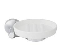 Plats de Savon d'or Mural Chrome Vintage Douche Gain de Place en ceramique Porte-Savon en ceramique Salle de Bain