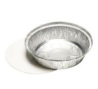 Plats en aluminum - PAP STAR - 1000 ml - Ø 22,9 cm - 4,4 cm - Rond