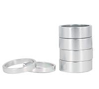 PLATT Alliage Entretoises Set de 6 Pièce,5mm*2 / 10mm*4 pour 1" Vélo 25.4